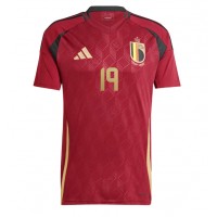 Belgien Johan Bakayoko #19 Fußballbekleidung Heimtrikot EM 2024 Kurzarm